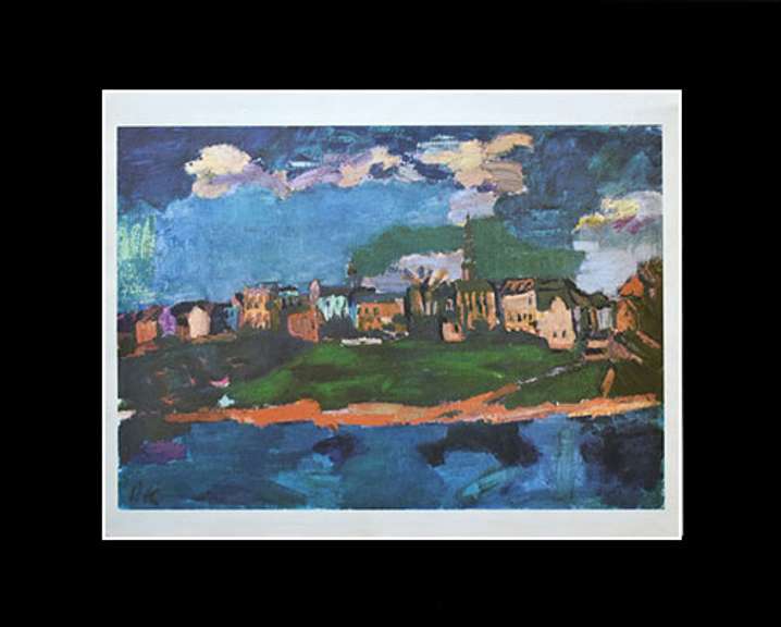Oskar Kokoschka, From Studio Window