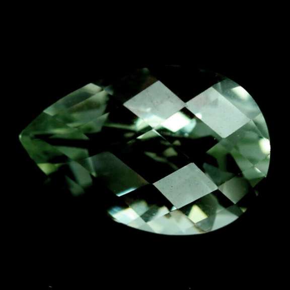 Brilliant 4.78ct platinum green Amethyst