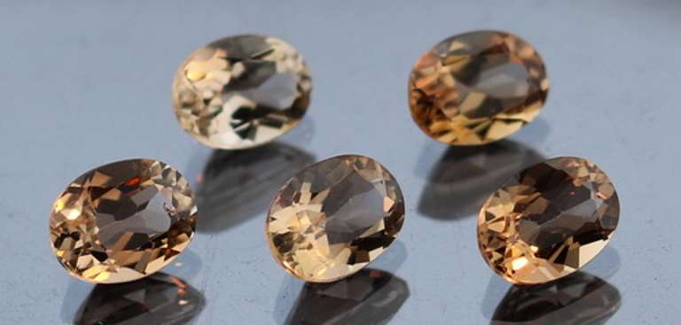 Gorgeous oval cut 8.17ct Imperial Topaz set