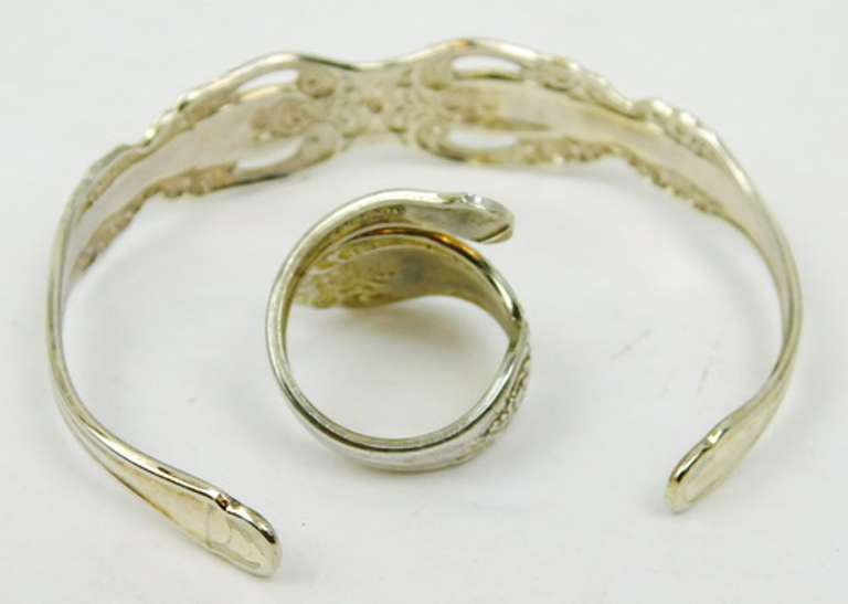 Vintage Spoon Ring & Cuff