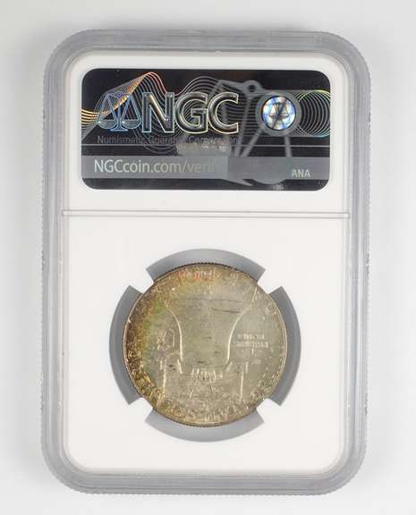 MS65 FBL 1962-D Franklin Half Dollar - Graded NGC