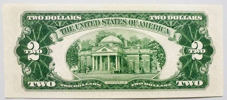 Crisp Exceptional 1953B $2 Red Seal Star Replacement Note !