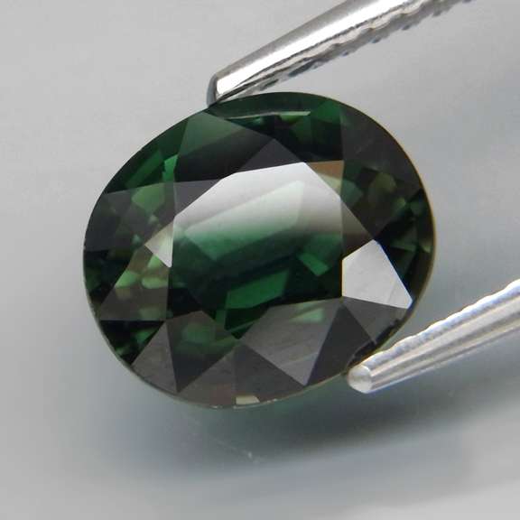 Rich untreated 1.96ct VS blue green Tourmaline