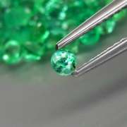 Outstanding 4.79ct real Colombian Emerald set