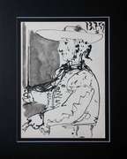 Vintage Pablo Picasso Lithograph Circa 1961