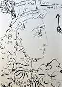 Pablo Picasso 'Toros y Toreros' Lithograph Circa 1961