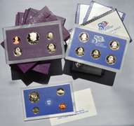 2 Each 1987 - 2000 US Proof Sets