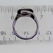 Stainless Steel Quartz Ring