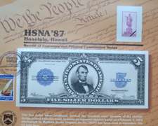 25 Plus Mainly Numismatic Issue Souvenier Cards/Sheet