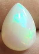 Ravishing 7.87ct snow white Welo Opal