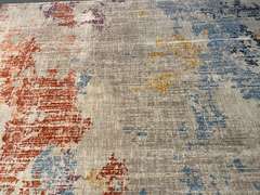 COLORFUL ART DECO  RUG 7x10