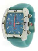 Michele Urban Chronograph Blue Dial Watch