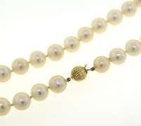 White Fresh Water Pearl Necklace