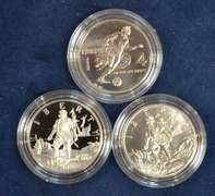 Lot OF 3 Commemorative Half Dollars In Capsule