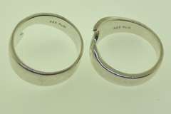 Sterling Silver Two Become One Ring