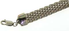 Sterling Silver 9mm Flat Chain Necklace