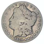 1879-CC Morgan Silver Dollar