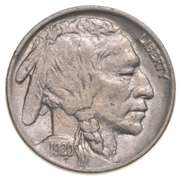 1920 Indian Head Buffalo Nickel