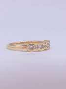 14kt Gold Diamond Band Ring