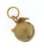 Precious 14kt Yellow Gold Apple Charm