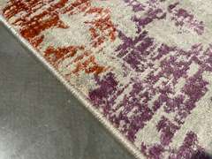 COLORFUL ART DECO  RUG 7x10