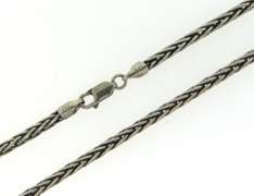Italian Sterling Silver Byzantine Necklace