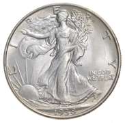 1938-D Walking Liberty Half Dollar