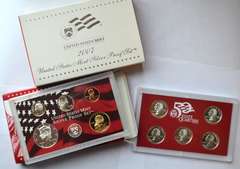 2006 2007 Silver US Proof Sets