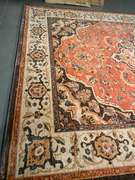 STUNNING MEDALLION DESIGN RUG 8x11