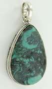 Silver and Natural Stone Pendants