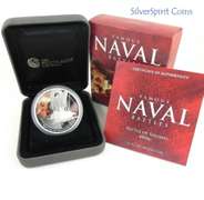 Perth Mint Famous Navel Battles Proof Coin the Battle Of Salamis 1 OZ Silver