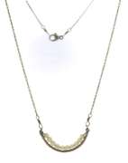 Sterling Silver Seed Pearl Necklace