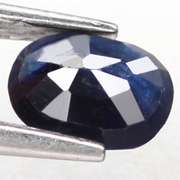 Rare full blue .72ct heated only Australian Sapphire