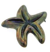Vintage Sterling Silver StarFish Pin