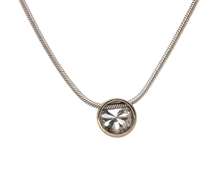 Stunning 14kt WG Diamond Solitaire Pendant Necklace