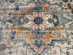 STUNNING VINTAGE REPRODUCTION RUG 8x11