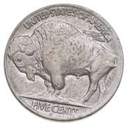 1913-S Indian Head Buffalo Nickel - Type 2