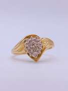 14kt Gold Diamond Ring