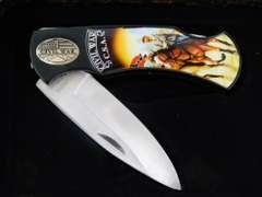 Civil War C.S.A. Pocket Knife with Box - New