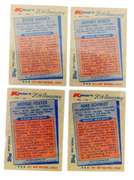 4 Topps 1982 MVP Baseball Cards