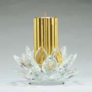 Lotus Pillar Candleholder