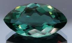 19.77ct top blue green hue created Amethyst