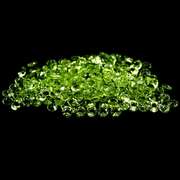 Brilliant 5.40ct set of matched diamond cut Peridot