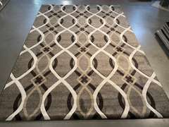 PREMIUM MODERN CARVED  DESIGN RUG 8x11