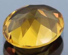 Vibrant 3.38ct 12x10mm oval cut Citrine