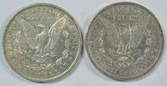 Scarce 1892 & 1892-O Morgan Silver Dollars. Nicer