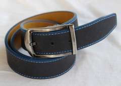 Fine Quality Reversable Leather Belt, Made In Italy