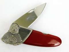 Motorcycle Engine Knife, Mint in Box