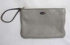 Micheal Kors Jet Set Leather Wristlet Clutch