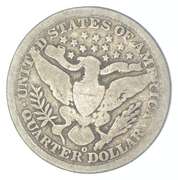 1896-O Barber Quarter